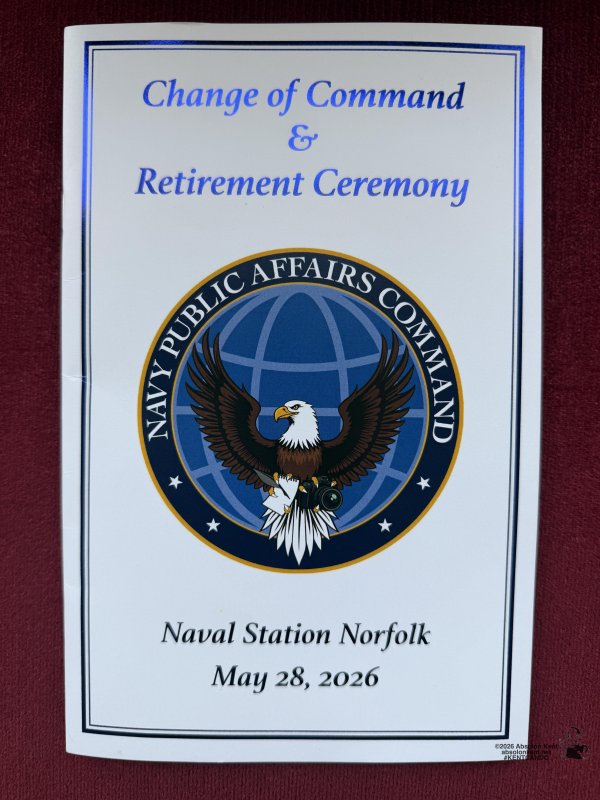 NPAC Change of Command and Retirement Ceremony