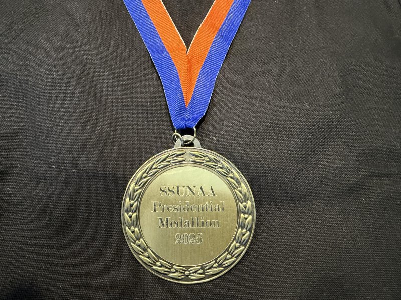 2025 SSUNAA Presidential Medallion for Service