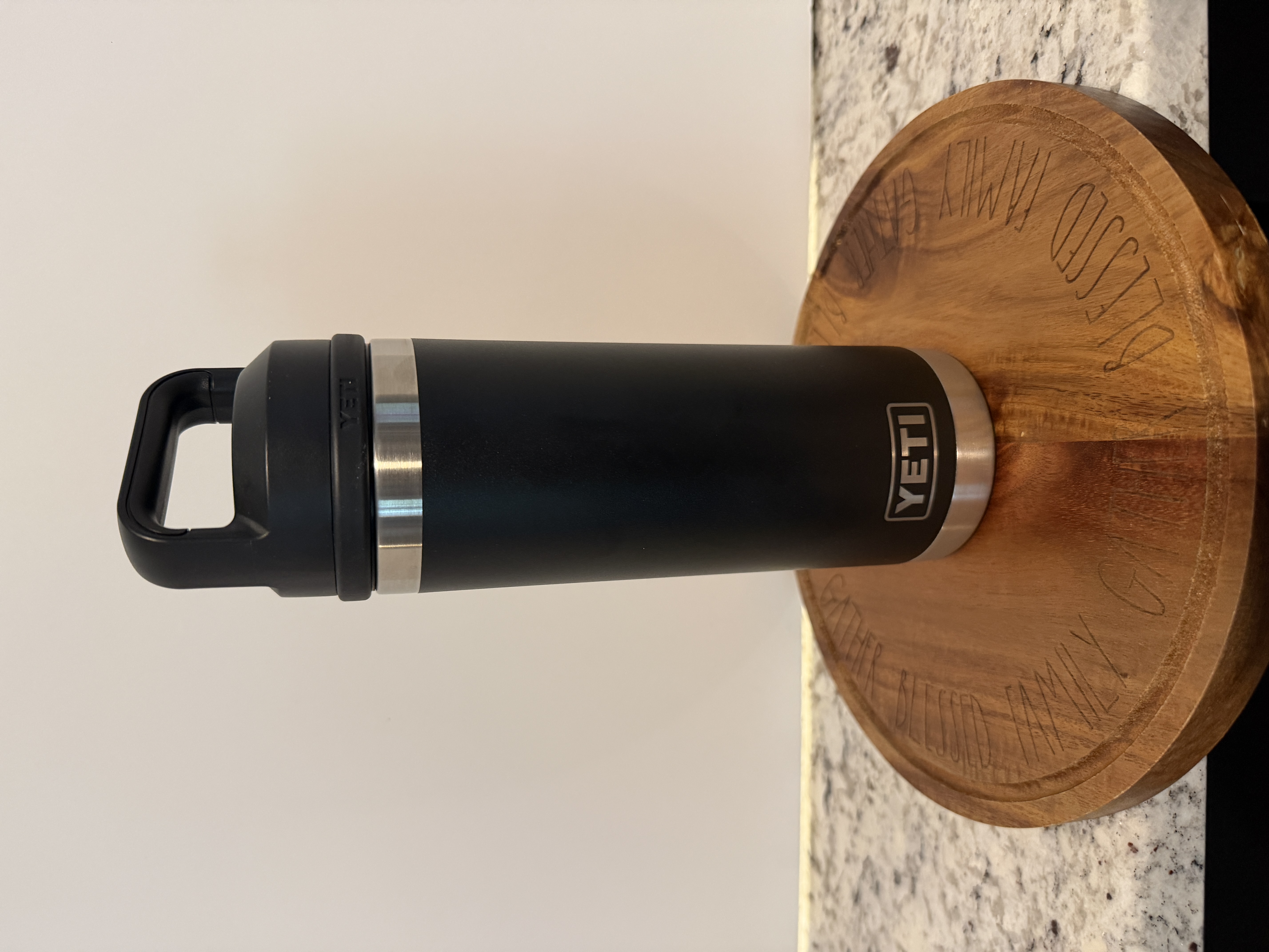 YETI Rambler 18oz Bottle (Black)