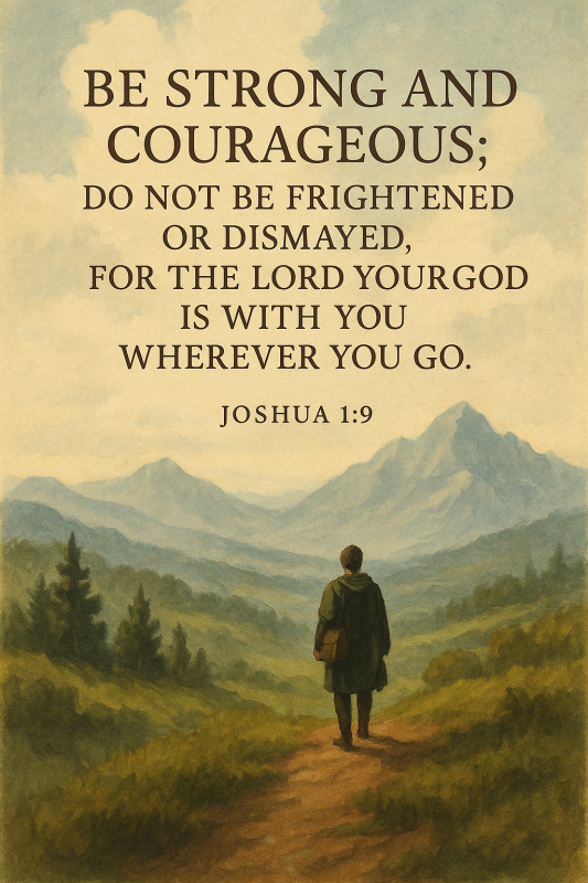 Verse of the Day: Joshua 1:9