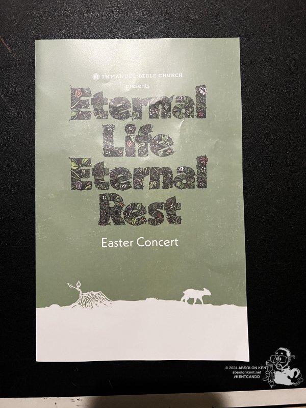 Dinner and "Eternal Life - Eternal Rest" Easter Concert