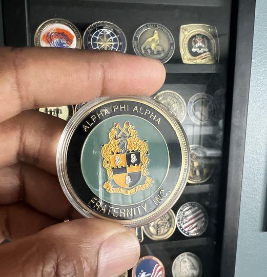 Alpha Phi Alpha Challenge Coin